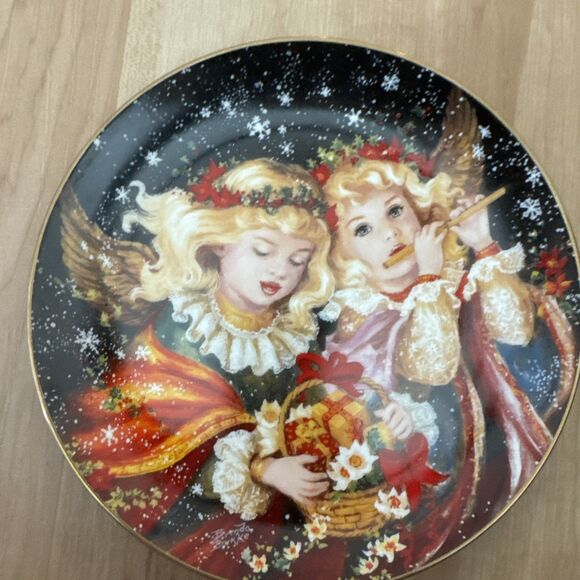 Other - Christmas Collectable - Brenda Burke - Angels We Have Heard On High Plate 26A